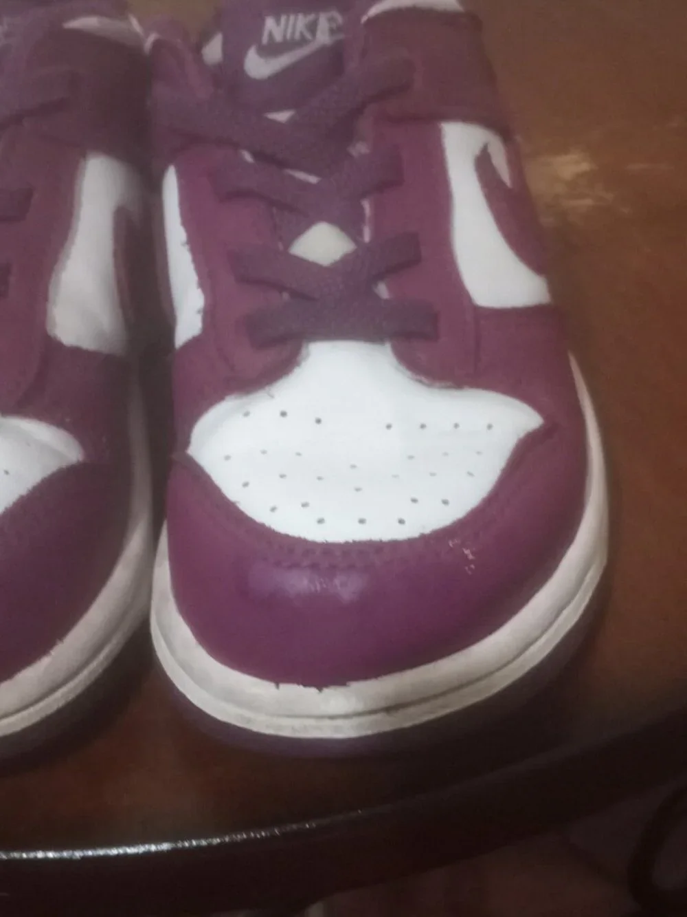 Nike Dunk Low Viotech Purple Sneakers Kids Toddler Size 9C (FB9107-110) - Picture 8 of 12
